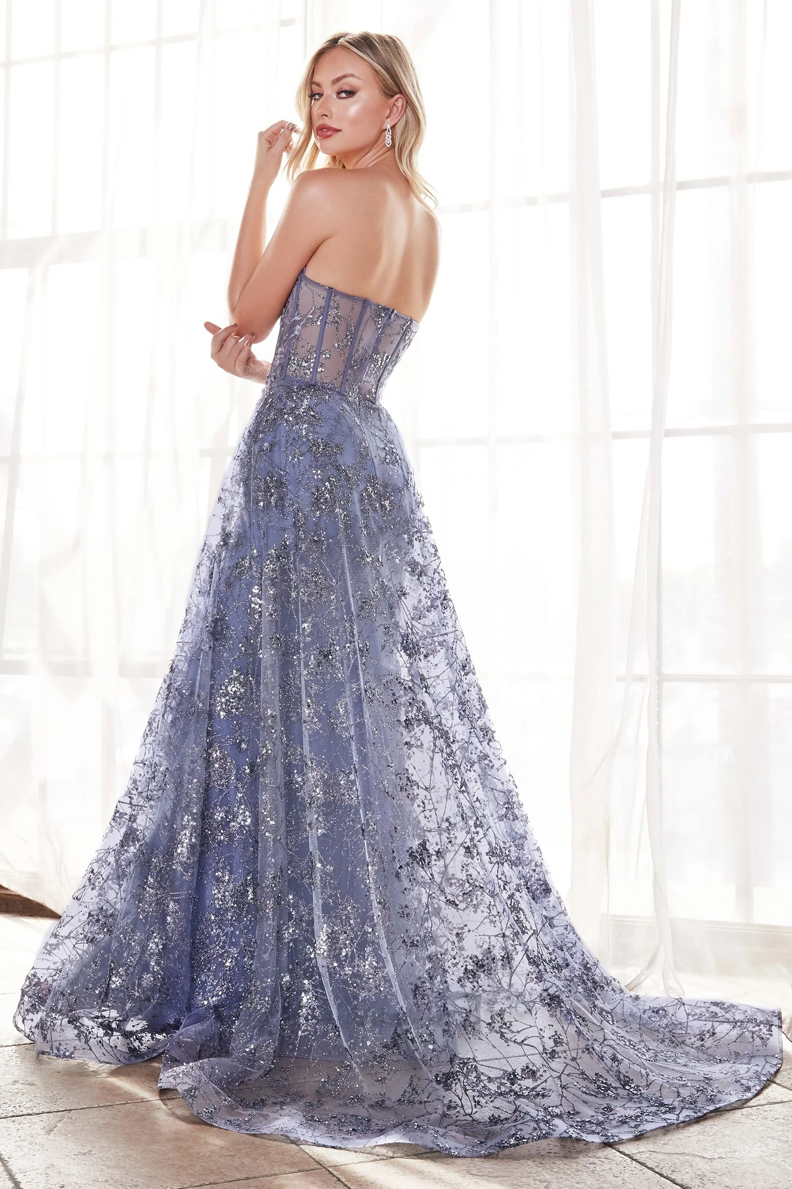 LaDivine CB046 Smoky Blue 10 Sale - Primitiveus