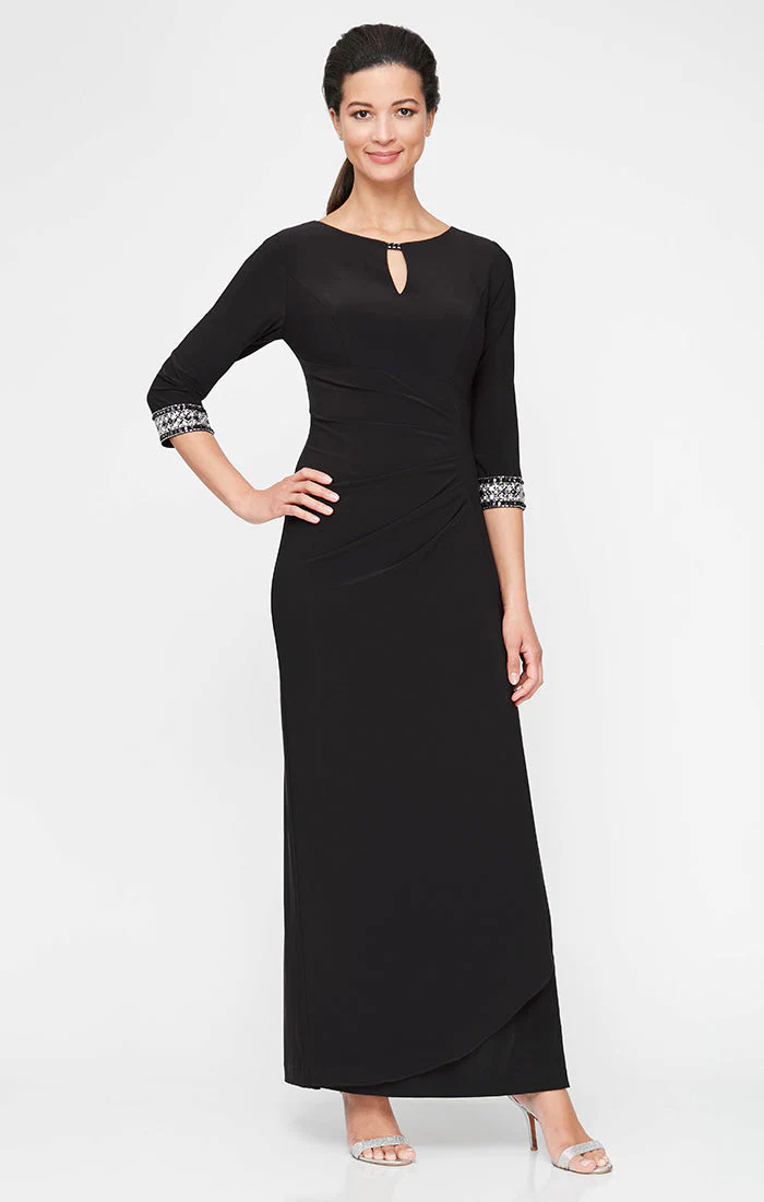 Alex Evenings 1351416 Long Mother of the Bride Formal A Line Dress - Primitiveus